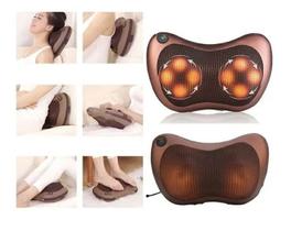 Massageador Corporal Elétrico Shiatsu Casa Veicular Pescoço Pes Pescoço Lombar Cervical Costas