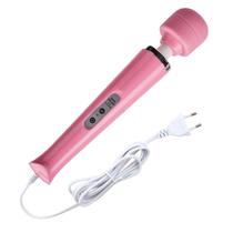 Massageador Corporal Elétrio Gigante Varinha Mágica 9000 rpm Bivolt - Rosa - Mima S2