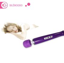 Massageador Corporal Grande Super Potente Costas Coluna 9000 Rpm Roxo