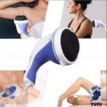 *Massageador Corporal Orbital 360º Spin Relax Portátil Eletrico Para Drenagem Linfática Fisioterapia