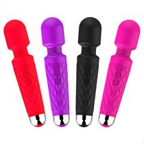 Massageador Corporal Varinha Mágica Recarregável Usb Potente Massageador Corporal Varinha Mágica Recarregável Usb Potente