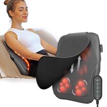 Massageador Costas CuPiLo 4D Shiatsu com Aquecimento e Massagem Profunda