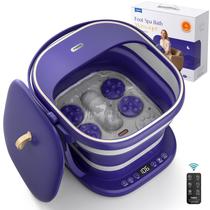 Massageador de banho de pés Puboo Electric 16 bolas de massagem com calor