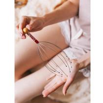 Massageador De Cabeça 12 pontas Cafune Relaxante Anti Stress Massageador De Cabeça 12 pontas Cafune Relaxante Anti Stress