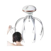 Massageador De Cabeça De Polvo Elétrico Sem Fio, Dupla Função, Esfoliante De Couro Cabeludo,