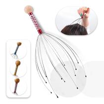 Massageador de Cabeca Manual Anti Estresse Para Relaxar Com 12 Hastes - Quero & Preciso
