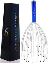 Massageador de cabeça USAGA Massageador de couro cabeludo de 36 dedos (azul) Massageador de cabeça USAGA Massageador de couro cabeludo de 36 dedos (azul)