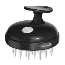 Massageador de cabelo Queenwill Electric Handheld sem fio com pente Massageador de cabelo Queenwill Electric Handheld sem fio com pente