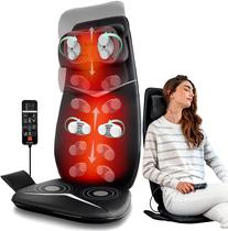 Massageador de cadeira Zyllion ZMA-33 Shiatsu para pescoço e costas com calor Massageador de cadeira Zyllion ZMA-33 Shiatsu para pescoço e costas com calor