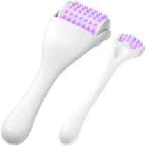Massageador de celulite Tondiamo Muscle Roller Stick, 2 peças, roxo