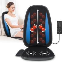 Massageador de Costas COMFIER Almofada Shiatsu de Tecido Profundo com Aquecimento
