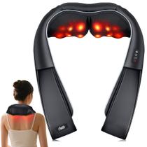 Massageador de costas e pescoço RIKE Shiatsu Heat Electric 3D Kneading Massageador de costas e pescoço RIKE Shiatsu Heat Electric 3D Kneading