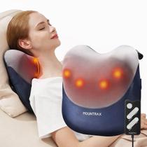 Massageador de costas MOUNTRAX com calor, shiatsu no pescoço e corpo inteiro