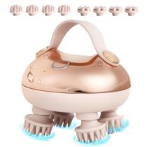 Massageador de couro cabeludo arboleaf 5 em 1 elétrico recarregável