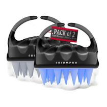 Massageador de couro cabeludo Cbiumpro, pacote com 2 unidades, escova de shampoo para cabelo, silicone