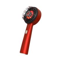 Massageador De Couro Cabeludo Com Terapia De Luz Vermelha, 3 Modos, Vibração Elétrica, Pente Para
