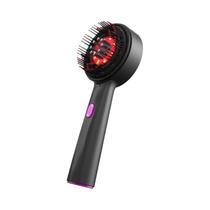 Massageador De Couro Cabeludo Com Terapia De Luz Vermelha, 3 Modos, Vibração Elétrica, Pente Para