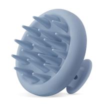 Massageador de couro cabeludo HEETA Hair Growth com cerdas macias azul escuro Massageador de couro cabeludo HEETA Hair Growth com cerdas macias azul escuro