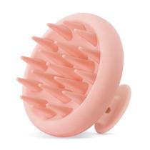 Massageador de couro cabeludo HEETA Hair Growth com cerdas macias rosa Massageador de couro cabeludo HEETA Hair Growth com cerdas macias rosa