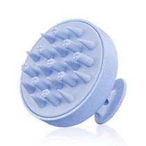 Massageador de couro cabeludo HEETA Hair Growth Shampoo Brush Blue Wheat Straw