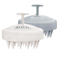 Massageador de couro cabeludo HEETA Hair Shampoo Brush, pacote com 2 pacotes de palha de trigo Massageador de couro cabeludo HEETA Hair Shampoo Brush, pacote com 2 pacotes de palha de trigo