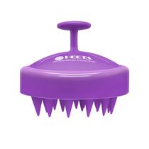 Massageador de couro cabeludo HEETA para crescimento de cabelo e remoção de caspa roxo Massageador de couro cabeludo HEETA para crescimento de cabelo e remoção de caspa roxo