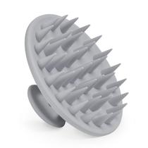 Massageador de couro cabeludo Meartchy Silicone Shampoo Brush Grey
