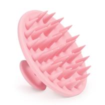 Massageador de couro cabeludo Meartchy Silicone Shampoo Brush Pink