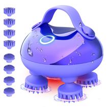 Massageador de couro cabeludo Viuyougor Electric com 3 modos de velocidade e 8 garras Massageador de couro cabeludo Viuyougor Electric com 3 modos de velocidade e 8 garras
