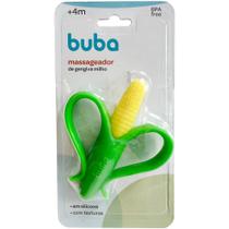 Massageador de gengiva com cerdas curtas- milho- mordedor- bebê- buba