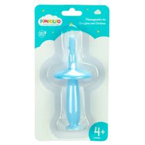 Massageador de gengiva com ventosa azul pimplho Massageador de gengiva com ventosa azul pimplho