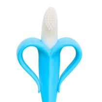 Massageador De Gengiva De Silicone Cerdas Curtas Banana 16253 - Buba