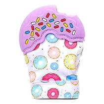 Massageador de Gengivas Luva Donut Roxo Alívio e Diversão - Castela