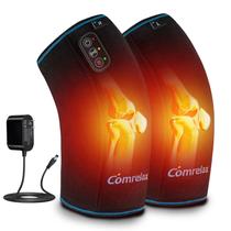 Massageador de joelho comrelax com calor e vibração para alívio da dor