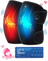 Massageador de joelho CooCoco com calor/frio para alívio da dor