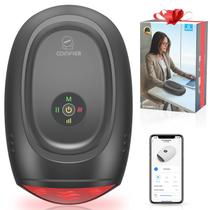 Massageador de mãos COMFIER sem fio com calor e compressão preto