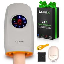 Massageador de Mãos Lunix LX7 com Compressão de Ar Aquecido Massageador de Mãos Lunix LX7 com Compressão de Ar Aquecido