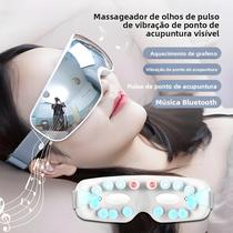 Massageador De Olhos Bluetooth Com Vibração Pulso Calor Cuidado Ocular Alivia a Fadiga Instrumento