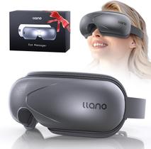 Massageador de Olhos llano Aquecido Bluetooth Dobrável Cinza