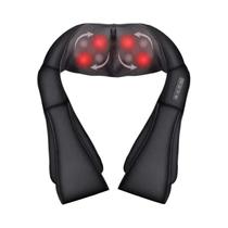 Massageador De Ombro E Pescoço Shiatsu Aquecido Xale De Amassar Cervical Elétrico Para Carros E Casa