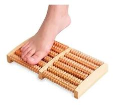 Massageador De Pé Bolinhas 2 Pés Em Madeira Massageador De Pé Bolinhas 2 Pés Em Madeira