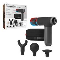 Massageador de percussão Sharper Image Powerboost Pro+ Hot & Cold