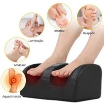 Massageador de Pés e Pernas com Aquecimento Conforto Total!