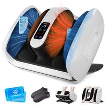 Massageador de pés HomeCare Shiatsu para terapia de calor e gelo ajustável