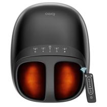 Massageador de Pés ibreo Shiatsu com Calor, Compressão de Ar e Controle Remoto Massageador de Pés ibreo Shiatsu com Calor, Compressão de Ar e Controle Remoto