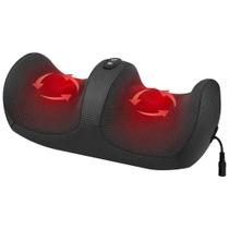 Massageador de pés Medcursor com calor, rolo de massagem, 3 intensidades