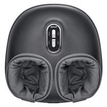 Massageador de Pés Nekteck Shiatsu com Calor e Compressão de Ar - Cinza