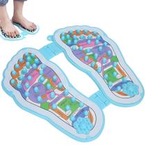 Massageador de Pes Reflexologia Acupuntura Acupressao Pontos de Pressao Fascite Plantar Relaxante Terapia Alivia Dores