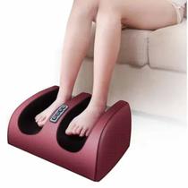 Massageador De Pés Shiatsu Bivolt Com Aquecimento 12 Esferas
