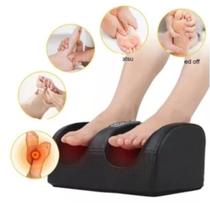 Massageador De Pés Shiatsu Shia Foot Bivolt Preto Aquecimento